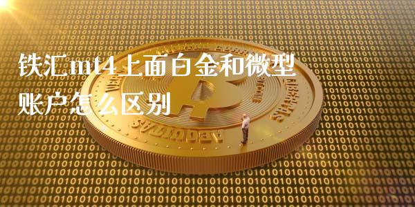 铁汇mt4上面白金和微型账户怎么区别_https://m.gongyisiwang.com_理财产品_第1张