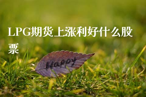 LPG期货上涨利好什么股票_https://m.gongyisiwang.com_财经咨询_第1张