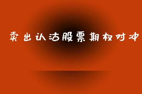 卖出认沽股票期权对冲_https://m.gongyisiwang.com_保险理财_第1张