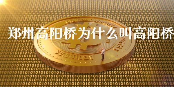 郑州高阳桥为什么叫高阳桥_https://m.gongyisiwang.com_信托投资_第1张