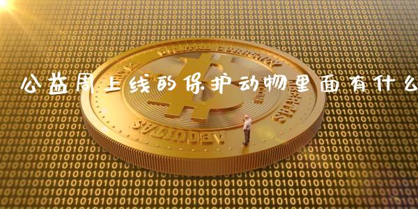 公益周上线的保护动物里面有什么_https://m.gongyisiwang.com_理财投资_第1张