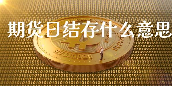 期货日结存什么意思_https://m.gongyisiwang.com_财经咨询_第1张