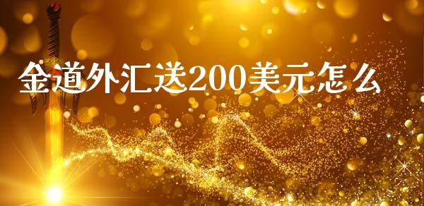 金道外汇送200美元怎么_https://m.gongyisiwang.com_理财投资_第1张