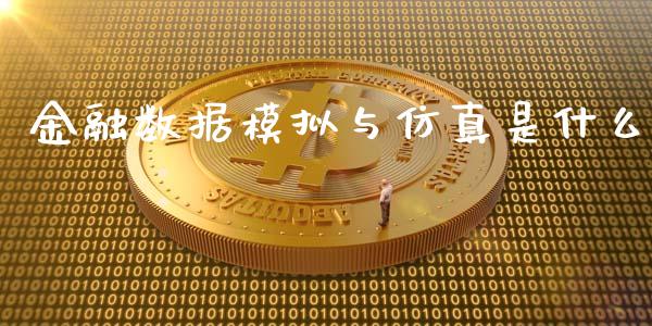 金融数据模拟与仿真是什么_https://m.gongyisiwang.com_保险理财_第1张