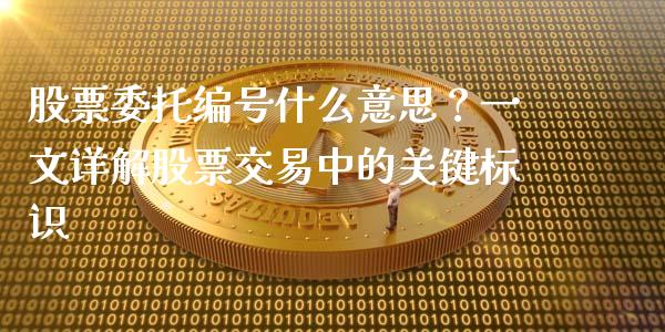 股票委托编号什么意思？一文详解股票交易中的关键标识_https://m.gongyisiwang.com_商业资讯_第1张