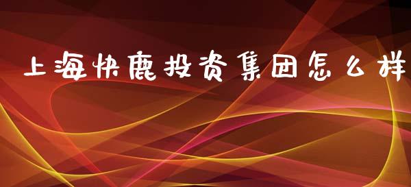 上海快鹿投资集团怎么样_https://m.gongyisiwang.com_理财产品_第1张