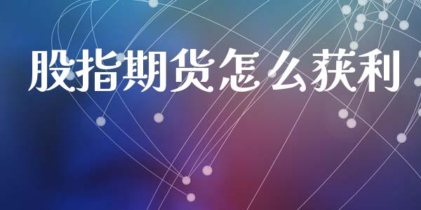 股指期货怎么获利_https://m.gongyisiwang.com_信托投资_第1张