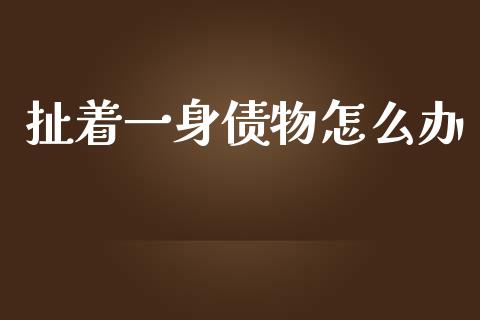 扯着一身债物怎么办_https://m.gongyisiwang.com_理财投资_第1张