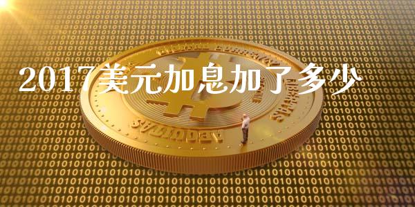 2017美元加息加了多少_https://m.gongyisiwang.com_保险理财_第1张