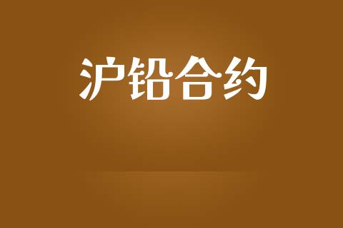 沪铅合约_https://m.gongyisiwang.com_财经咨询_第1张