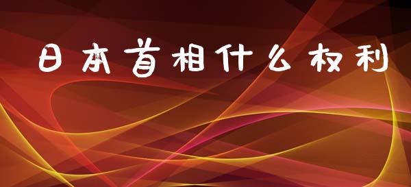 日本首相什么权利_https://m.gongyisiwang.com_财经咨询_第1张