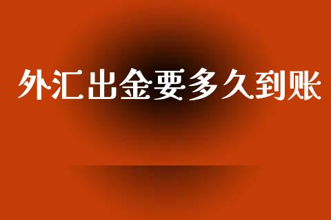 外汇出金要多久到账_https://m.gongyisiwang.com_理财投资_第1张