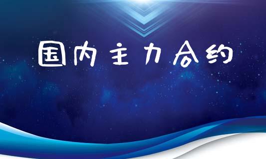 国内主力合约_https://m.gongyisiwang.com_财经咨询_第1张