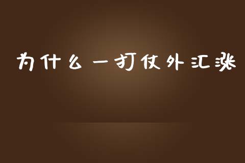 为什么一打仗外汇涨_https://m.gongyisiwang.com_保险理财_第1张