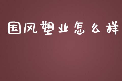 国风塑业怎么样_https://m.gongyisiwang.com_财经时评_第1张