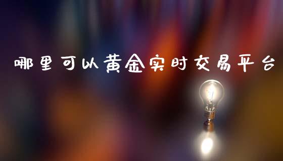 哪里可以黄金实时交易平台_https://m.gongyisiwang.com_保险理财_第1张