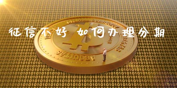 征信不好 如何办理分期_https://m.gongyisiwang.com_理财产品_第1张