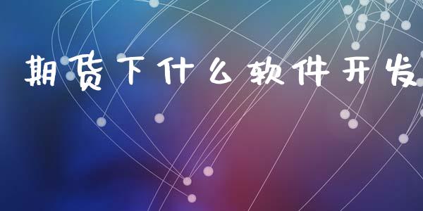 期货下什么软件开发_https://m.gongyisiwang.com_信托投资_第1张