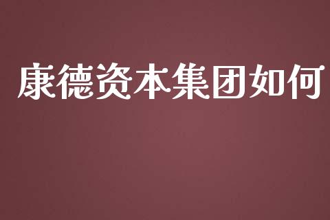 康德资本集团如何_https://m.gongyisiwang.com_理财产品_第1张