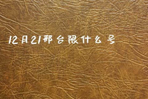 12月21邢台限什么号_https://m.gongyisiwang.com_债券咨询_第1张