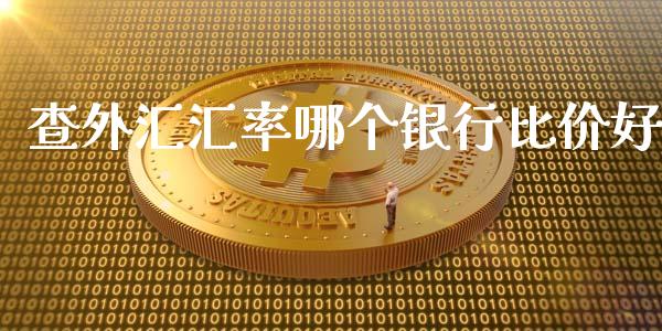 查外汇汇率哪个银行比价好_https://m.gongyisiwang.com_理财产品_第1张