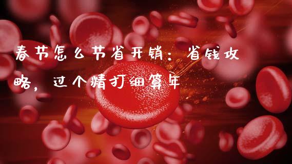春节怎么节省开销:省钱攻略,过个精打细算年_保险理财_第1张_财经咨询_财经时评_理财产品_商业资讯 春节怎么节省开销:省钱攻略,过个精打细算年_https://m.gongyisiwang.com_保险理财_第1张