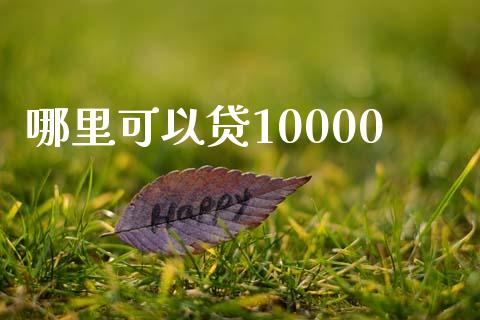 哪里可以贷10000_https://m.gongyisiwang.com_信托投资_第1张