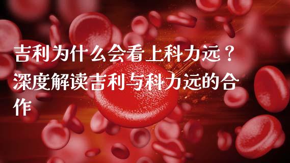 吉利为什么会看上科力远？深度解读吉利与科力远的合作_https://m.gongyisiwang.com_理财产品_第1张