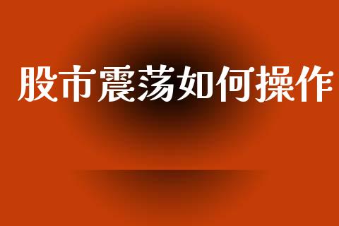 股市震荡如何操作_https://m.gongyisiwang.com_保险理财_第1张