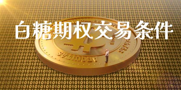 白糖期权交易条件_https://m.gongyisiwang.com_财经咨询_第1张