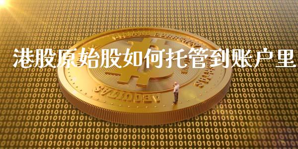 港股原始股如何托管到账户里_https://m.gongyisiwang.com_债券咨询_第1张